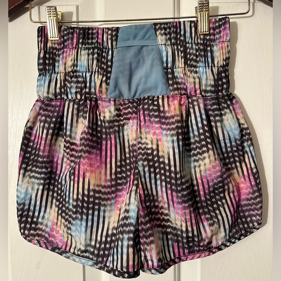 FREE PEOPLE Movement SM The Way Home Short Built In Liner Multi Color Hi Waist - Picture 8 of 13